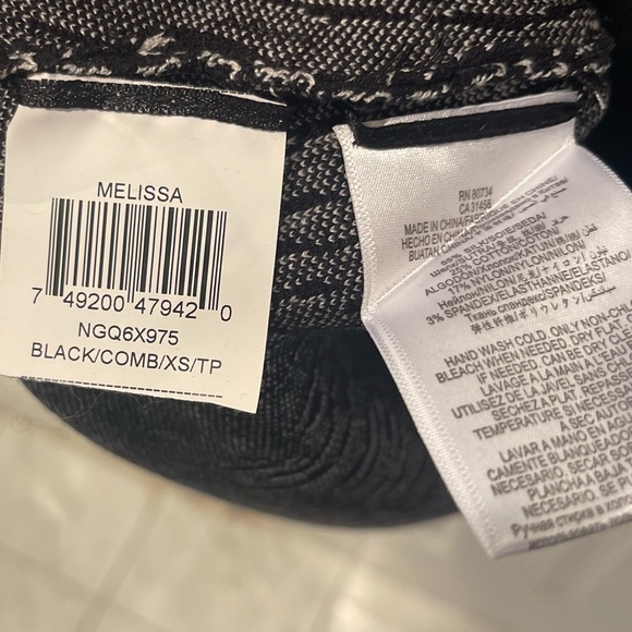 BCBGMAXAZRIA Melissa Printed Silk Blend Dress - Picture 13 of 14